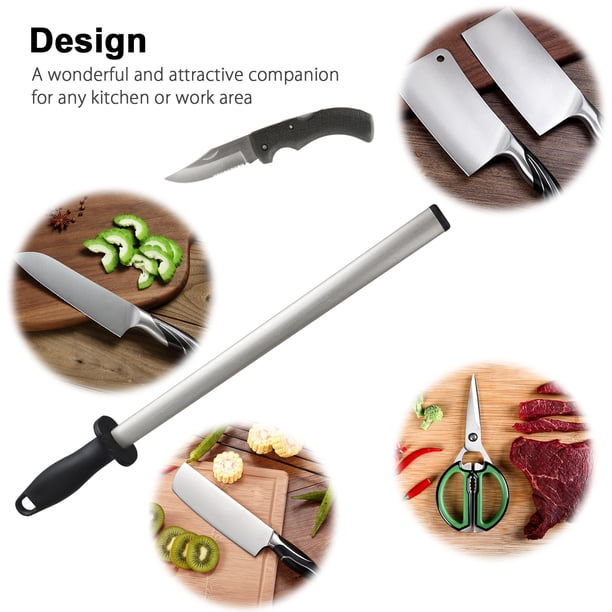 2X 17 pouces 600 cuisine grain diamant aiguiseur de