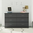 thumbnail image 3 of Commode Double à 6 Tiroirs Brookside de Storkcraft, 3 of 13
