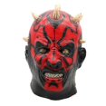thumbnail image 1 of Star Wars Darth Maul Mask Film And Television Peripheral Mask Halloween Horror Red Bull Devil Ghost Mask, About 28*25cm, 1 of 4