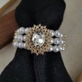 thumbnail image 4 of Sonducket Collar corto de cristal con incrustaciones de diamantes, gargantilla de perlas Vintage Retro de lujo para mujer Ropa, zapatos y accesorios Miscelánea pulsera, 4 of 6