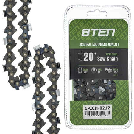 Micro Chisel Chainsaw Chain 20 inch .050 .325 80DL for Husqvarna Craftsman 810-CCC2434H