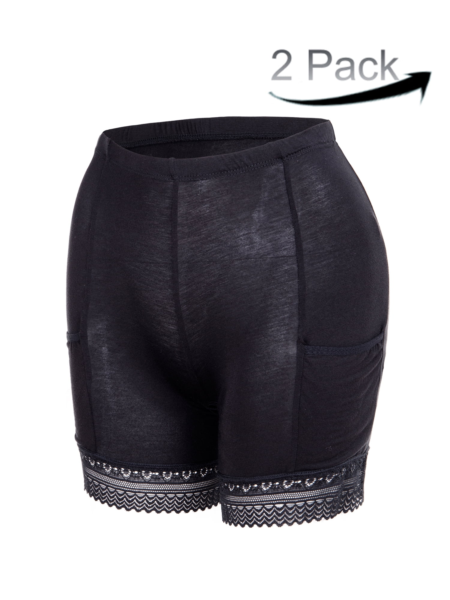 Slip Shorts for Women Short Leggings Mid Thigh Skinny Seamless