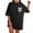 Black, variant on VANLOFE Fashion Print T-Shirts Black Shirts for Women Gift for Bathday Oversized T Shirts For Women Plus Size Slogan Graphic Drop Shoulder Short Sleeve Tops Summer Loose Pullover Tees