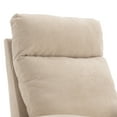 thumbnail image 5 of Clipeyh Storage Pocket Glider Rocking Chair, Black, 5 of 7