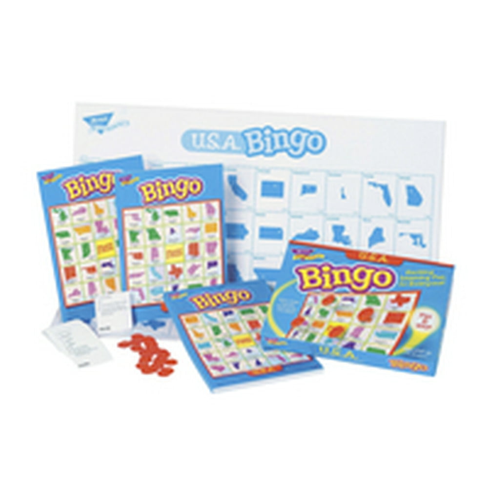 Trend Usa Bingo Game 3 To 36 Players