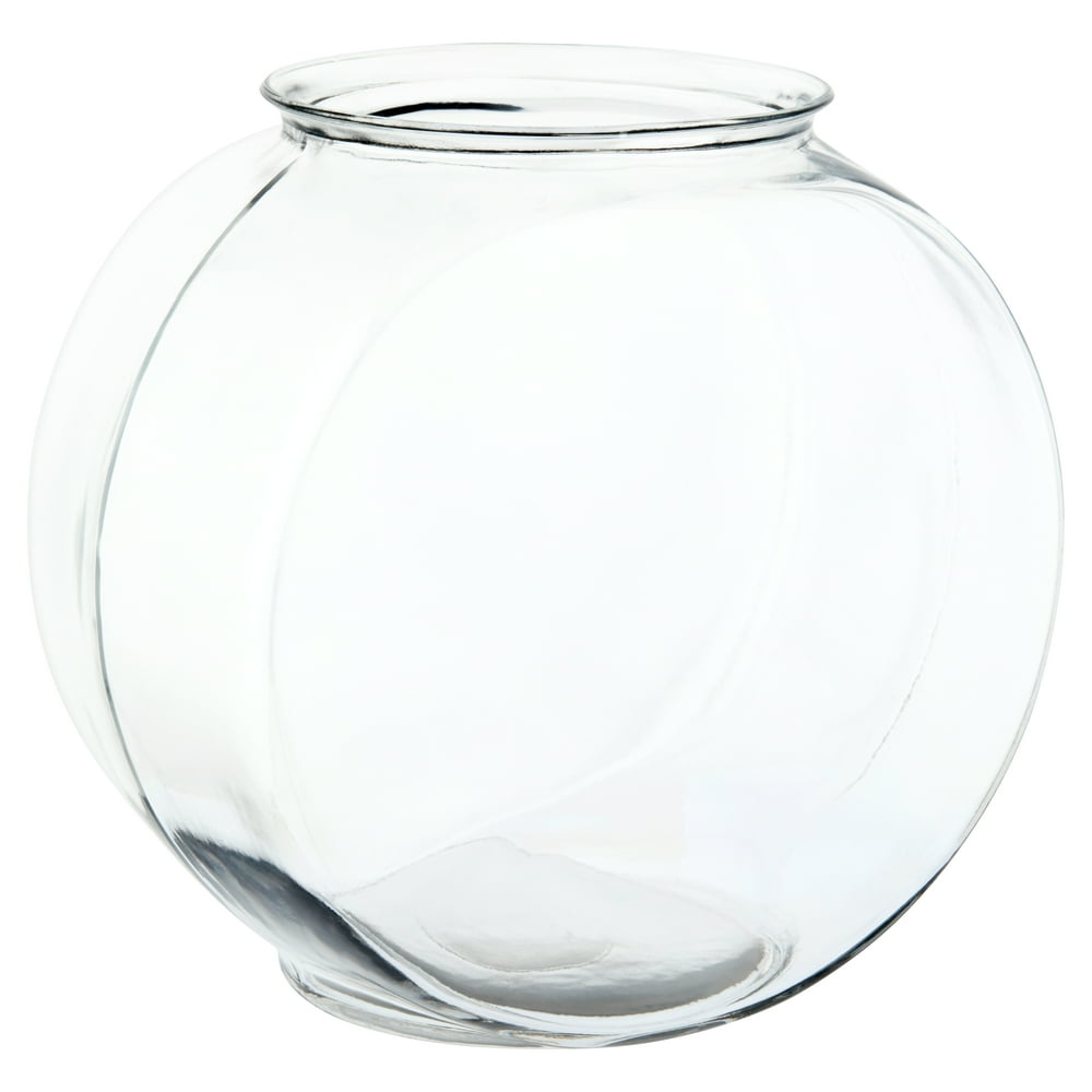 Aqua Culture 2Gallon Glass Drum Fish Bowl