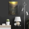 thumbnail image 6 of Luxe Metal Art 'Sunset Valley In The Smokies' by Jonathan Ross, Metal Wall Art, 16"x24", 6 of 9