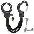 thumbnail image 1 of Candado para bicicleta Sportneer, cadena cuadrada de 7 mm, 75 cm, antirrobo, 1 of 8