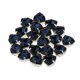 thumbnail image 4 of Piezas de Cristal Rhinestones Sunnimix 20 Piezas para Decoración de Zapatos Azul Profundo, 4 of 8