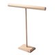 thumbnail image 5 of Soporte de barra en forma de T para joyería, soporte para joyas, tocador de madera, organizador de joyas estable L, 5 of 9