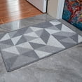 thumbnail image 1 of Indoor Doormat, Non Slip Absorbent Resist Dirt Entrance Rug, 20”x32” Large Size Machine Washable Low-Profile Inside Floor Door Mat，Grey, 1 of 9