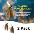thumbnail image 3 of Reaction Tackle Tungsten Scrounger Jigs (2-Pack), 3 of 7