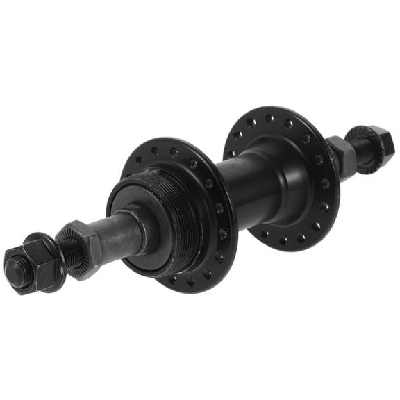FRCOLOR Bike Front Hub 32 Hole Bolt-On Bicycle Hub Non-Quick Release Hub Cycling Wheels Accessories Bicycle Rear Hub Axle for Mountain Bikes Road Bikes