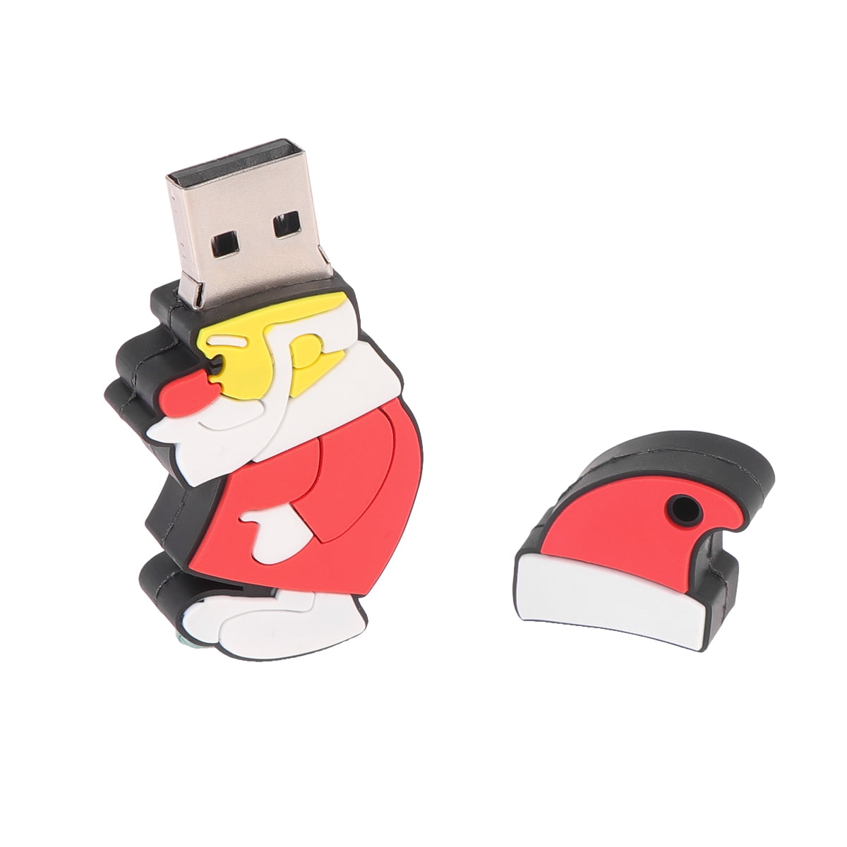 Christmas USB Flash Drive 8GB Cartoon Memory Stick PVC Data Storage