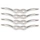 thumbnail image 2 of Ganchos de amarre de acero inoxidable de 112 mm, resistentes a la corrosión y duraderos para mástiles de bandera, barcos y columnas, paquete de 4, 2 of 8