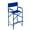 Blue, variant on E-Z Up® Directors Chair, Tall, Black