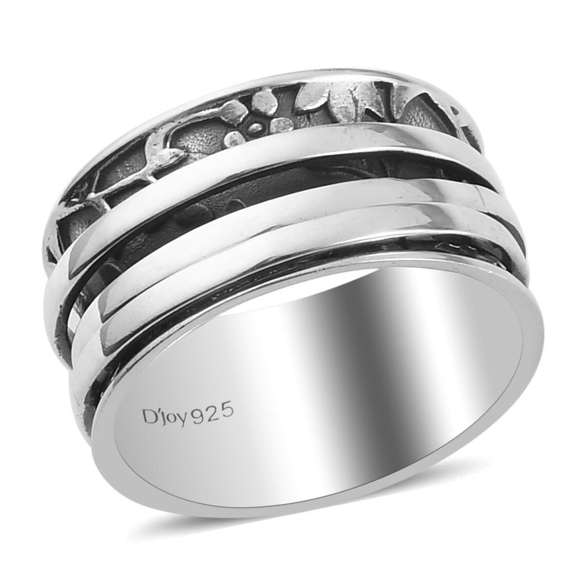 men ring,women ring Gift for Her spinner Silver Ring,Handmade Ring,925 Sterling Silver,Dainty Ring,Vintage Ring,Anniversary ring,Boho Ring