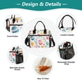 thumbnail image 3 of FORMRS Insulated Lunch Bag Unisex Large Capacity with Shoulder Strap, Cute Easter Eggs, 3 of 6