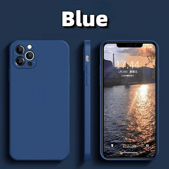 TPU Mobile Phone Case for iPhone 12 Mini Case iPhone 7 Plus 8 6 XS XR 13 Frosted Soft Straight Edge Cover iphone 11 Pro Max LXY