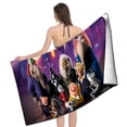 thumbnail image 4 of ¡Canta! 3 Toalla de playa de secado rápido con diseño temático, regalo para mujeres y niñas, ideal para cumpleaños, fans, amantes de la música, uso en la playa o al aire libre, 78 × 180 cm, 4 of 6
