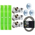 thumbnail image 1 of 8TEN Blade Spindle Belt Kit for RZ Pro RZ-C 54-inch 438-0001-00 437-0006-00 MK1015096, 1 of 9