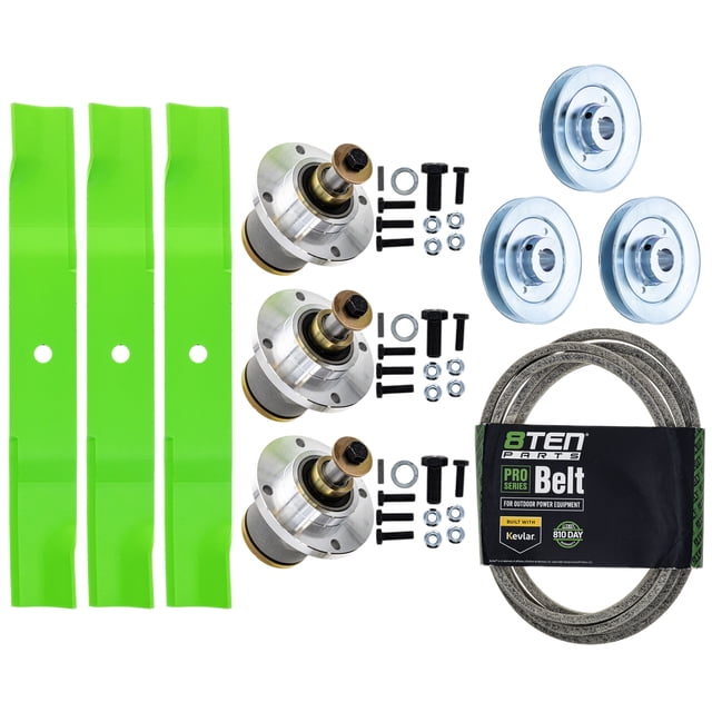 8TEN Blade Spindle Belt Kit for RZ Pro RZ-C 54-inch 438-0001-00 437-0006-00 MK1015096
