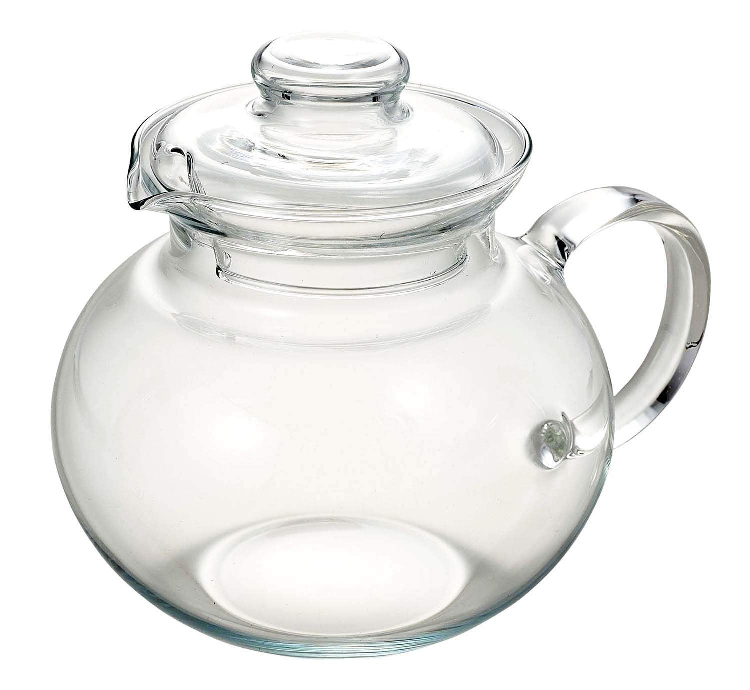Simax Glassware 3403 Eva Teapot with Short Spout, Clear