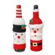 thumbnail image 1 of ChristmaWine Bottle Cover Christmas Decorations Old Man Reindeer Snowman Knitted Wine Bottle Cover Bottle Cover Champagne, 1 of 5