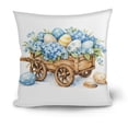 thumbnail image 2 of Pillow Covers 18x18, Easter Decorations Throw Pillow Covers, Blues Theme Style Home Spring Decor for Bedroom Couch Cushion Cover, 2 of 6