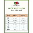 thumbnail image 4 of Fruit of the Loom Boys Fleece Raglan Crew Neck Sweatshirt, 4 of 5