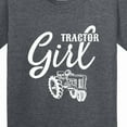 thumbnail image 4 of Inktastic Tractor Girl Youth T-Shirt, 4 of 5
