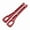 RED, variant on Car Seat Side Filler with Hook Function, PU Leather Side Storage holder Strip, Phone Key Ticket Holder, Auto Organizer for Stowing & Tidying, Automotive Interior Accessories
