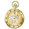 Charles-Hubert- Paris Gold-Plated Brass Mechanical Open Face Pocket Watch #3815