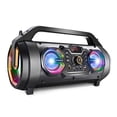 thumbnail image 1 of Altavoces Bluetooth Tenmiya A66 30W Portátil con Subwoofer Radio FM Luces RGB 10H de Reproducción, 1 of 3