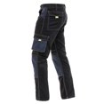 thumbnail image 5 of Skylinewears Men Construction Pants Utility Work Trousers With Built In Tool Belt & Cordura Reinforced Knee Pad PocketsBlack W34-L32, 5 of 7