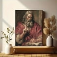 thumbnail image 6 of Qisvanset Wisdom Sage Enlightenment Canvas Wall Art 15.75x11.81 Inches, 6 of 8