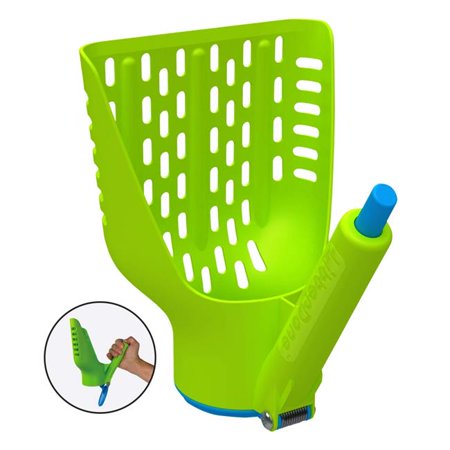 UPC: 0850011057001 | Chagrinovations 108704 Duke N Boots Litter Scoop & Release Green & Blue