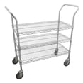 thumbnail image 1 of Carrito Utilitario Urrea 3 Repisas 36' X 24' Cromado, 1 of 2
