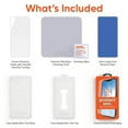 thumbnail image 6 of onn. iPhone 16e / 14 / 13 / 13 Pro Corning Glass Screen Protector, 6 of 6