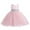 Pink, variant on Penkiiy Kids Dress Girls Sleeveless Princess Dress Bow Tie Lace Flowers Mesh Dress Tufted Dress Tutu Dresses for Toddler Girls 3-4 Years Blue On Sale