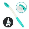 thumbnail image 1 of Support d'Essuie-glace Inférieur à Long Manche, Prise pour Papier de Toilette et Mouchoirs, Aide à l'Essuyage Automatique pour Mouchoirs Secs Ou Humides, Remplacer l'Essuyage des Doigts, Plastique, Retrait Automatique des Mouchoirs, 1 of 8