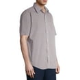 thumbnail image 4 of Arrow Men's Big and Tall Hamilton Poplin Wrinkle Free Short Sleeve Shirt, 4 of 6