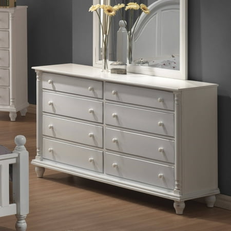 Coaster Company Kayla Collection Dresser, White