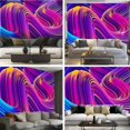 thumbnail image 6 of Peel and Stick Wallpaper Canvas bright holographic fluid shapes 3d abstract colorful Modern Art Wall Mural Decor Self Adhesive and Removable 69in x 98in, 6 of 6