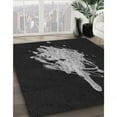 thumbnail image 2 of Ahgly Company Indoor Rectangle Patterned Night Black Area Rugs, 7' x 9', 2 of 6