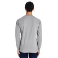 thumbnail image 3 of ComfortWash by Hanes Unisex 5.5 oz., 100% Ringspun Cotton Garment-Dyed Long-Sleeve T-Shirt - GDH200, 3 of 4