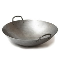 Craft Wok 16 Inches Canton Style Carbon Steel Wok with round bottom / 731W87