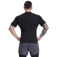 thumbnail image 3 of Camiseta deportiva de secado rápido para hombre, mallas transpirables de alto impacto PRO, ropa deportiva de entrenamiento de baloncesto, ropa de fitness de verano, 3 of 5
