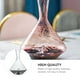 thumbnail image 4 of 1 decantador de vino de cristal transparente para el hogar, dispensador de vino tinto, 4 of 7