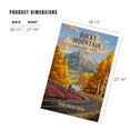 thumbnail image 3 of Lantern Press 1000 Piece Jigsaw Puzzle, Rocky Mountain National Park, Colorado, Trail Ridge Road, Fall Colors, Painterly Series, 3 of 5